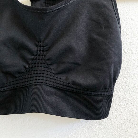 SWEATY BETTY Stamina Longline Sports Bra Medium Size in Black - Picture 5 of 7